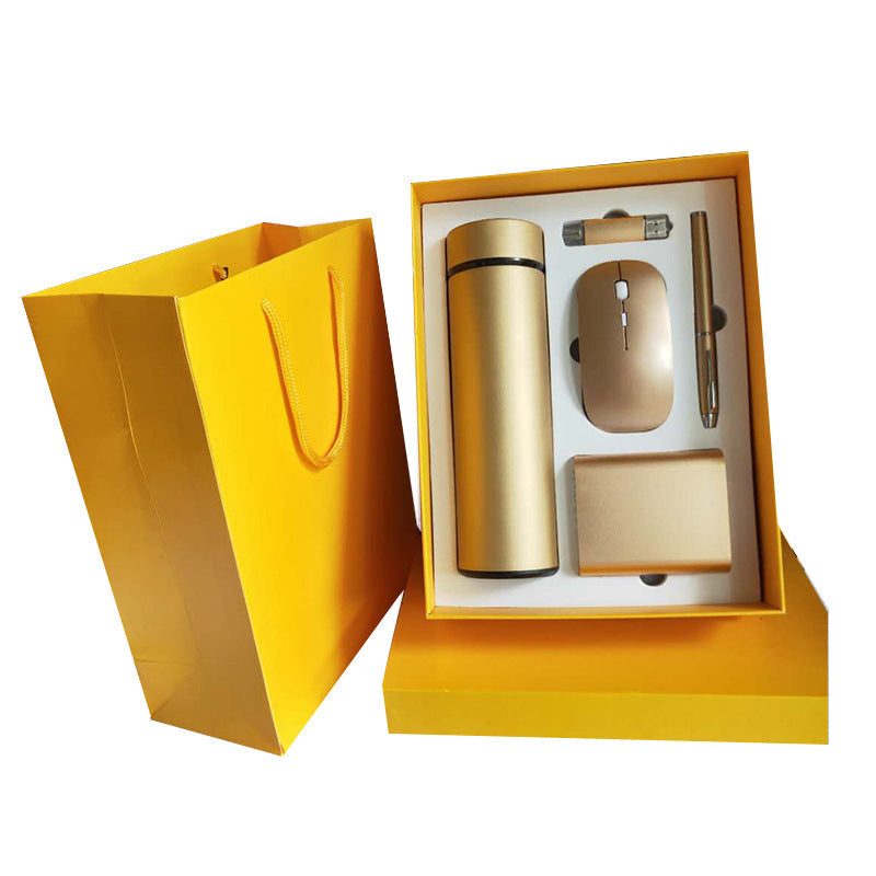 Custom Logo Classic Business 5-Piece Set Gift Box | Premium Corporate Gifts and Custom Gifts