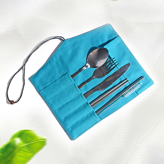 Custom Logo 6-Piece 304 Stainless Steel Cutlery Set | Premium Corporate Gifts and Custom Gifts