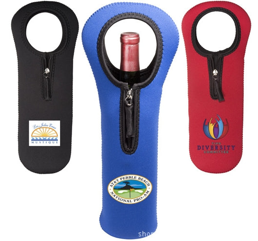 Custom Logo Diving Cloth Red Wine Protective Cover | Premium Corporate Gifts and Custom Gifts