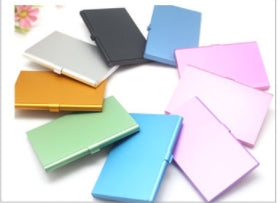 Custom Logo Metal Matte Fashion Business Card Holder | Premium Corporate Gifts and Custom Gifts