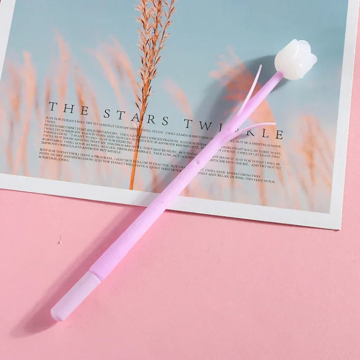 Custom Logo Color-changing rose gel advertising pen | Premium Corporate Gifts and Custom Gifts