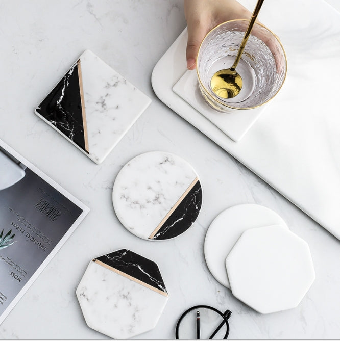 Custom Logo Marble coaster | Premium Corporate Gifts and Custom Gifts