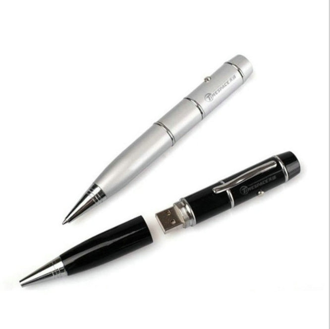 Custom Logo Basic Laser USB Ballpoint Pen | Premium Corporate Gifts and Custom Gifts