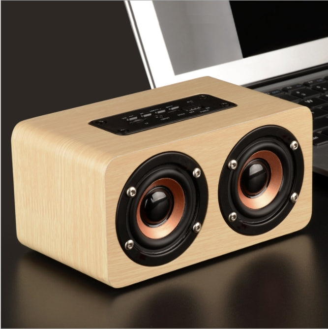 Custom Logo Wood Grain Bluetooth Audio | Premium Corporate Gifts and Custom Gifts