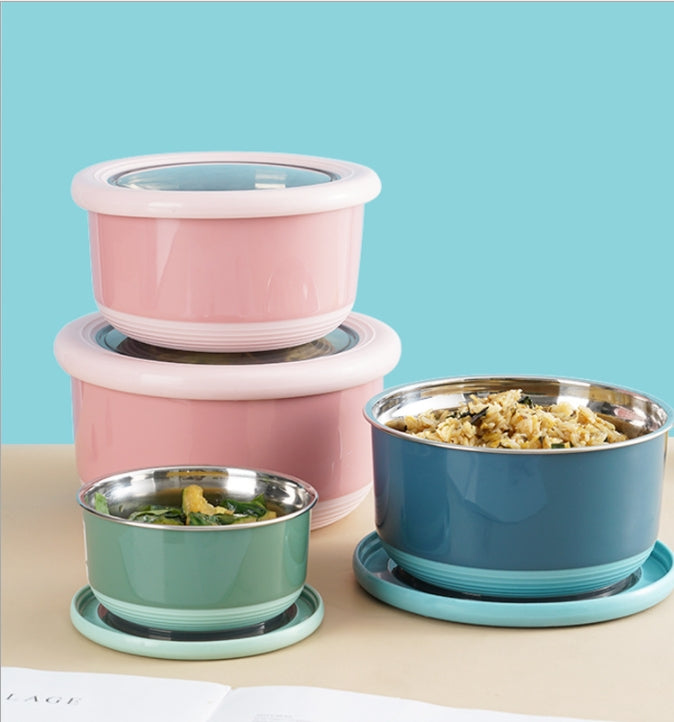 Custom Logo Round Fresh-keeping Bowl 3-pack | Premium Corporate Gifts and Custom Gifts