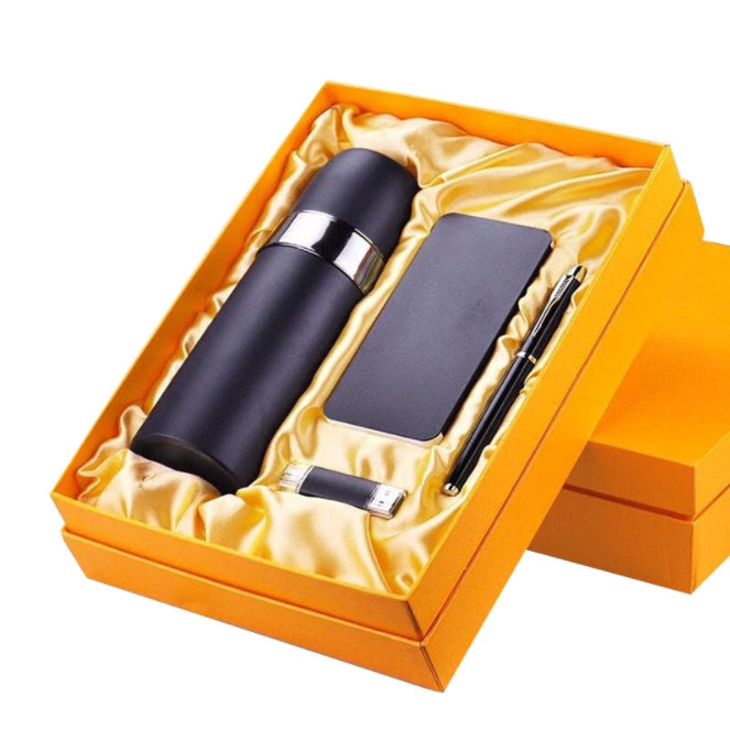 Custom Logo Corporate Business 4-Piece Gift Box | Premium Corporate Gifts and Custom Gifts