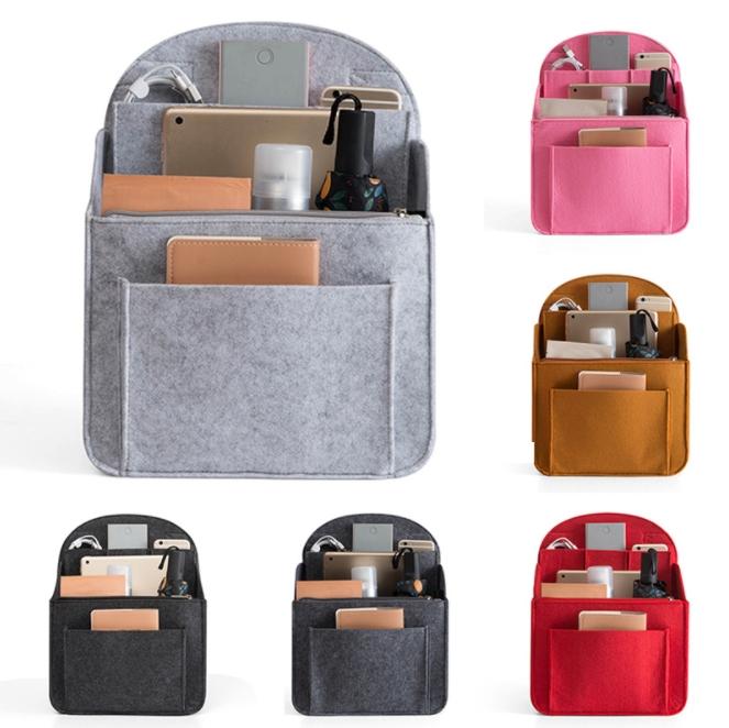 Custom Logo Felt cloth three-dimensional storage bag in bag | Premium Corporate Gifts and Custom Gifts