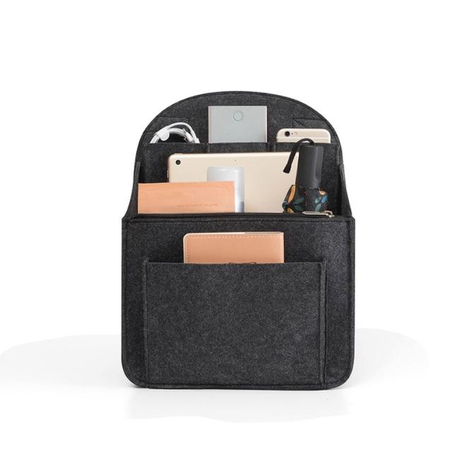 Custom Logo Felt cloth three-dimensional storage bag in bag | Premium Corporate Gifts and Custom Gifts