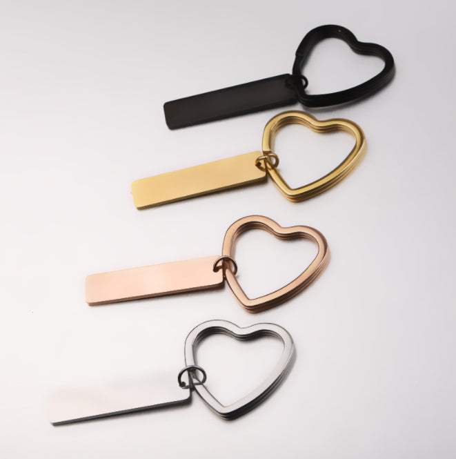 Custom Logo Tag Love Keychain | Premium Corporate Gifts and Custom Gifts