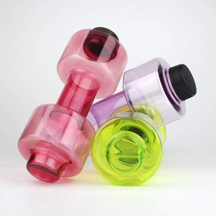 Custom Logo Creative dumbbell-shaped water bottle | Premium Corporate Gifts and Custom Gifts