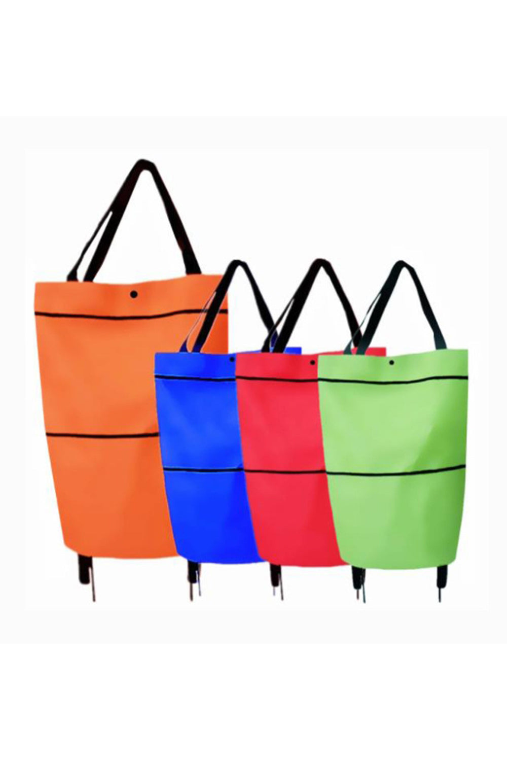 Custom Logo Foldable Telescopic Nylon Shopping Cart | Premium Corporate Gifts and Custom Gifts