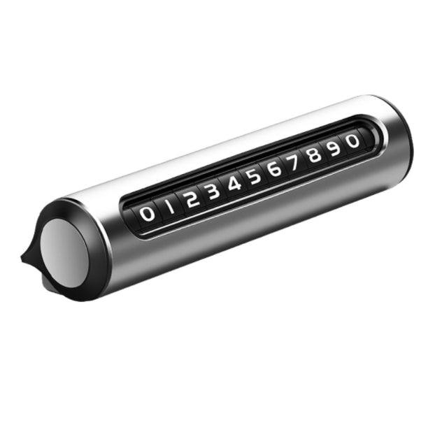 Custom Logo Automotive aluminum alloy temporary parking number plate | Premium Corporate Gifts and Custom Gifts