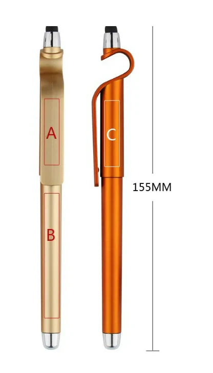 Custom Logo C-shaped touch advertising oil-based pen | Premium Corporate Gifts and Custom Gifts