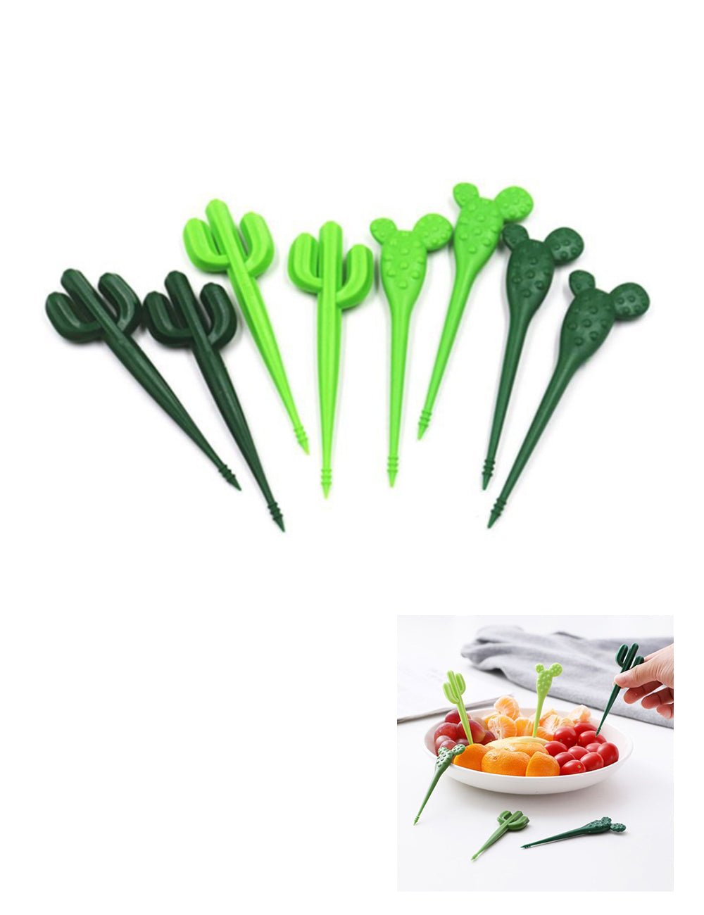 Custom Logo Cactus-shaped fork | Premium Corporate Gifts and Custom Gifts