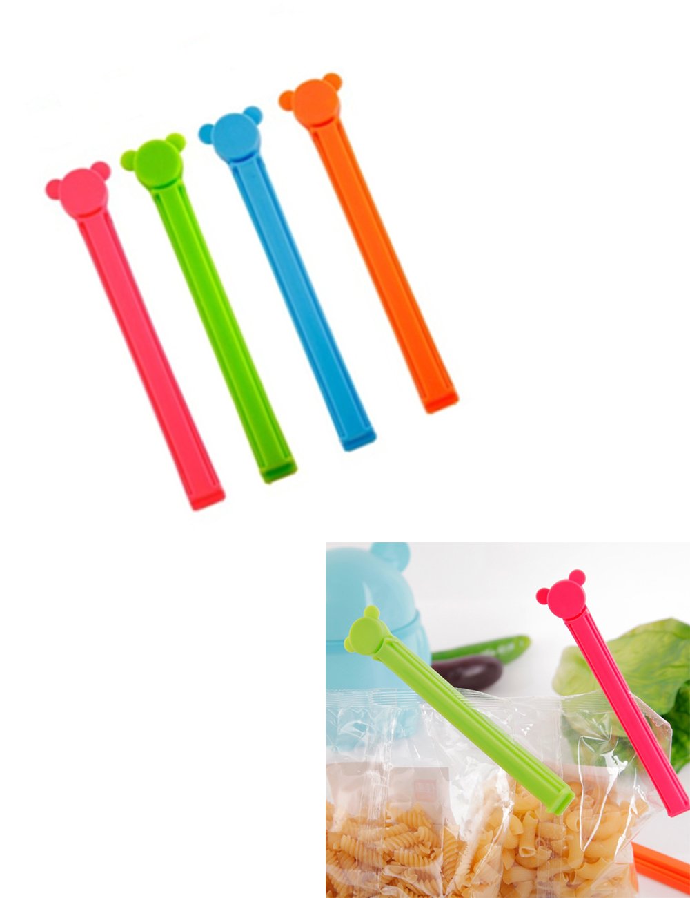 Custom Logo Bear-shaped sealing clip | Premium Corporate Gifts and Custom Gifts