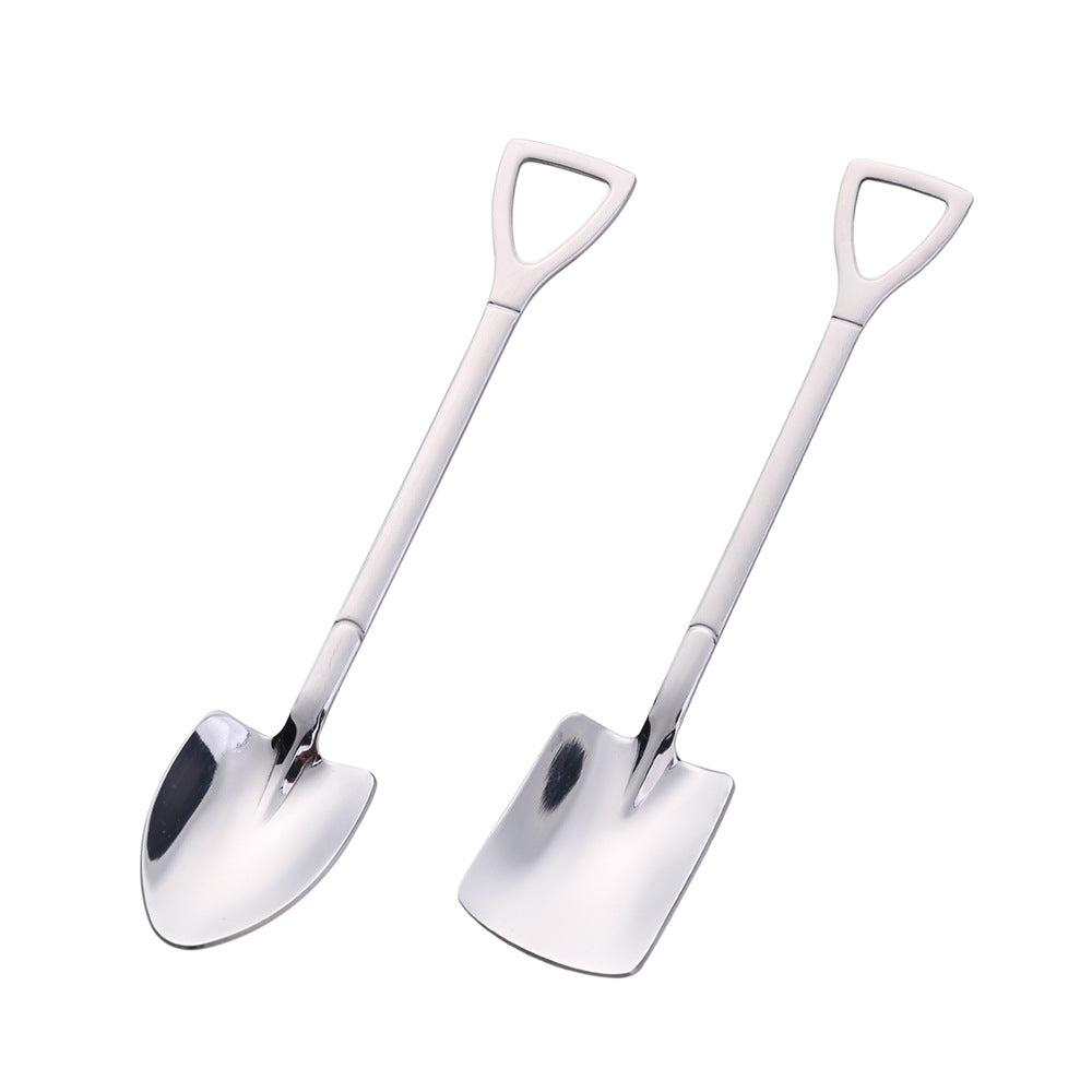 Custom Logo 2-Piece Shovel-Style Spoon Set | Premium Corporate Gifts and Custom Gifts