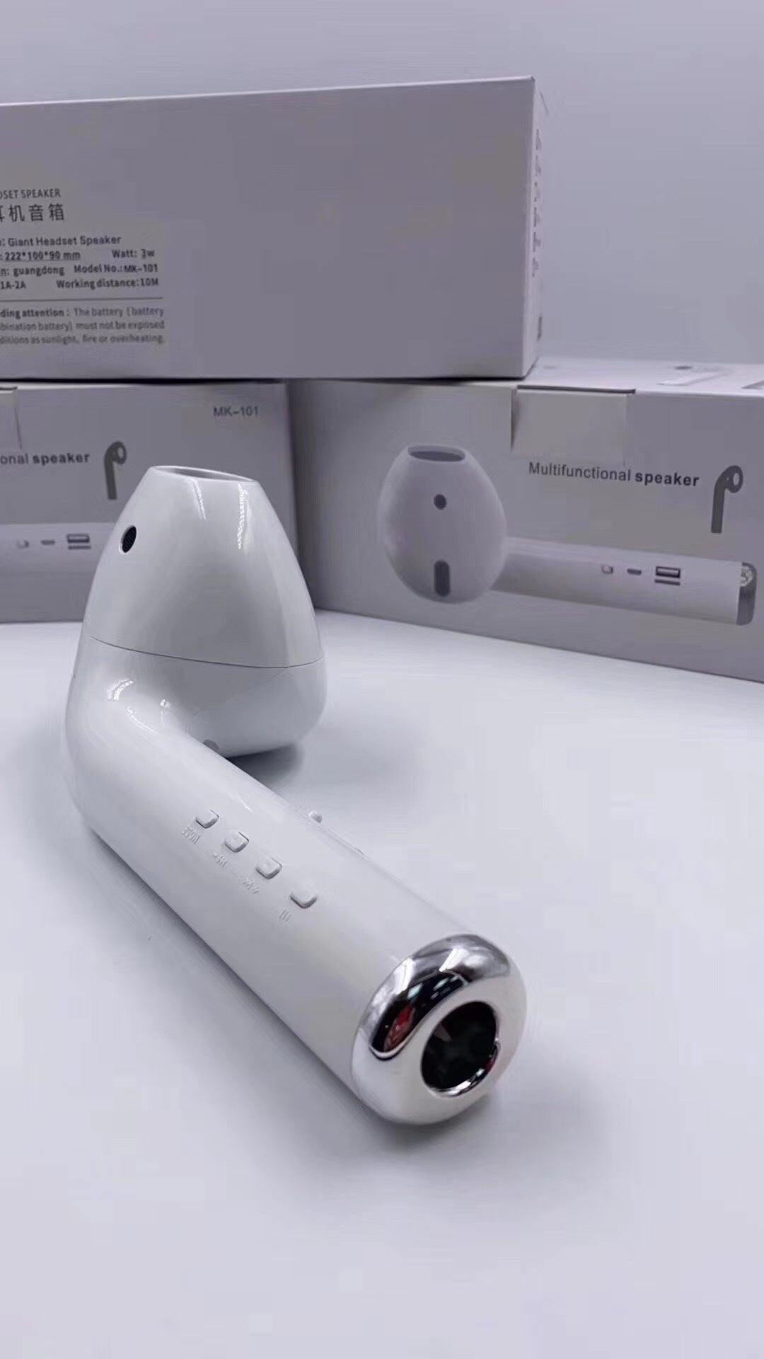 Custom Logo Headphone-shaped Bluetooth speaker | Premium Corporate Gifts and Custom Gifts