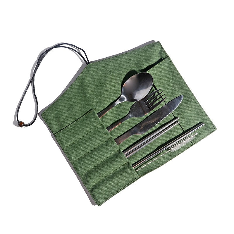 Custom Logo 6-Piece 304 Stainless Steel Cutlery Set | Premium Corporate Gifts and Custom Gifts