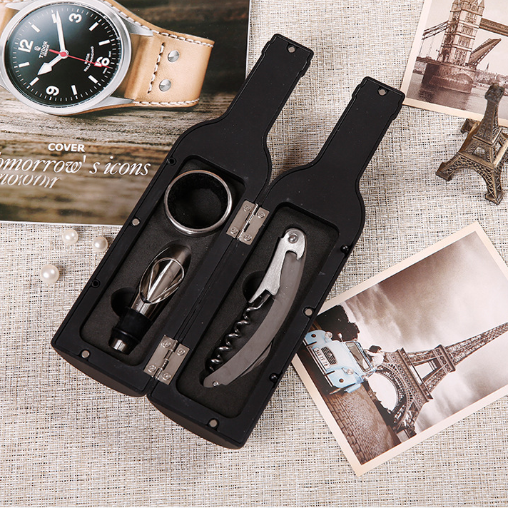 Custom Logo Wine bottle opener set | Premium Corporate Gifts and Custom Gifts