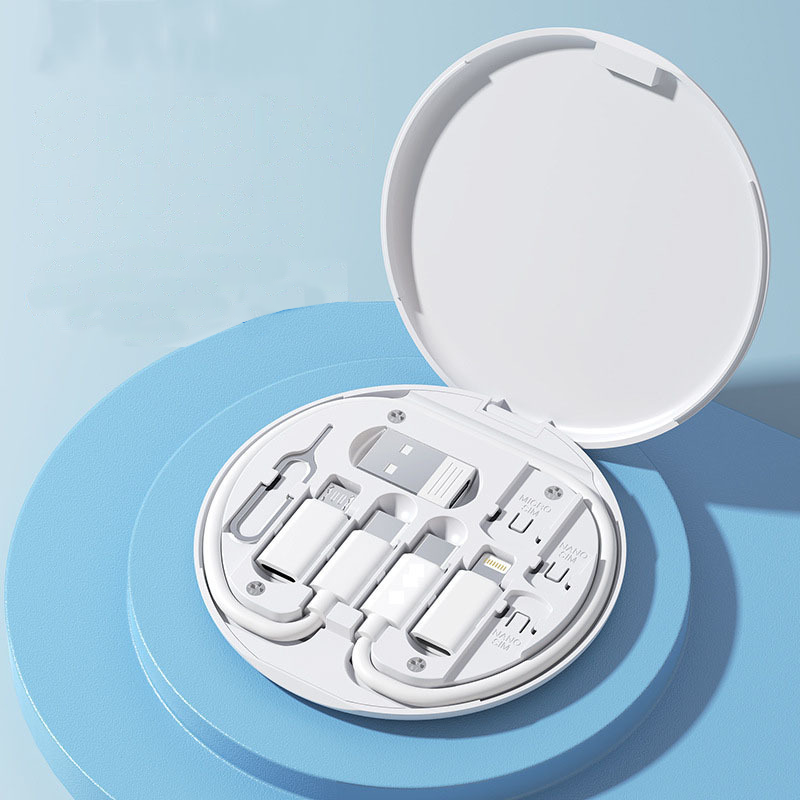 Custom Logo Small Disc Multifunctional Data Cable Storage Box | Premium Corporate Gifts and Custom Gifts