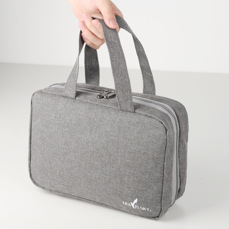 Custom Logo Waterproof Cationic Travel Bag Toiletry Bag | Premium Corporate Gifts and Custom Gifts