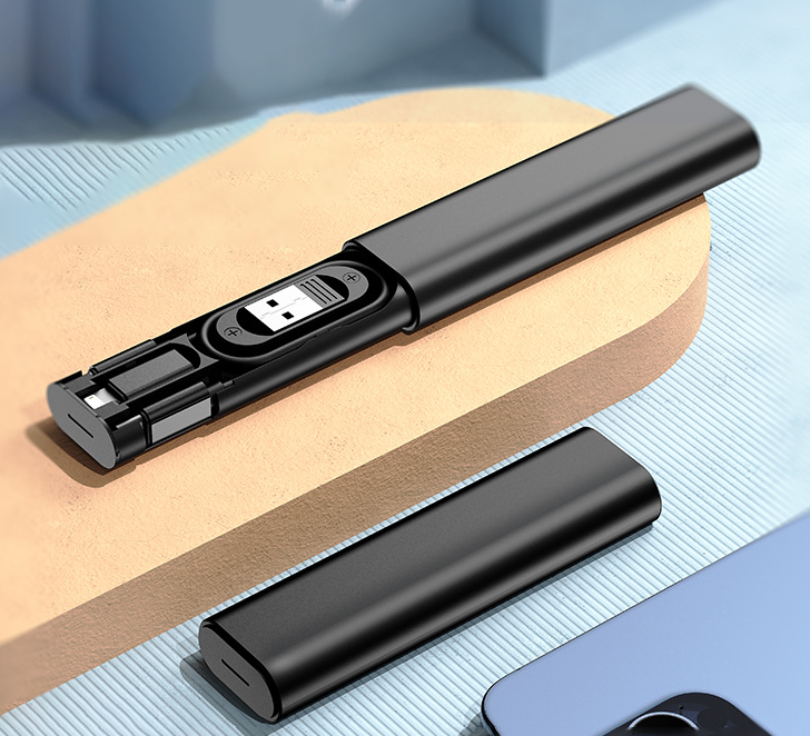 Custom Logo Multi-functional fast charging data cable set | Premium Corporate Gifts and Custom Gifts