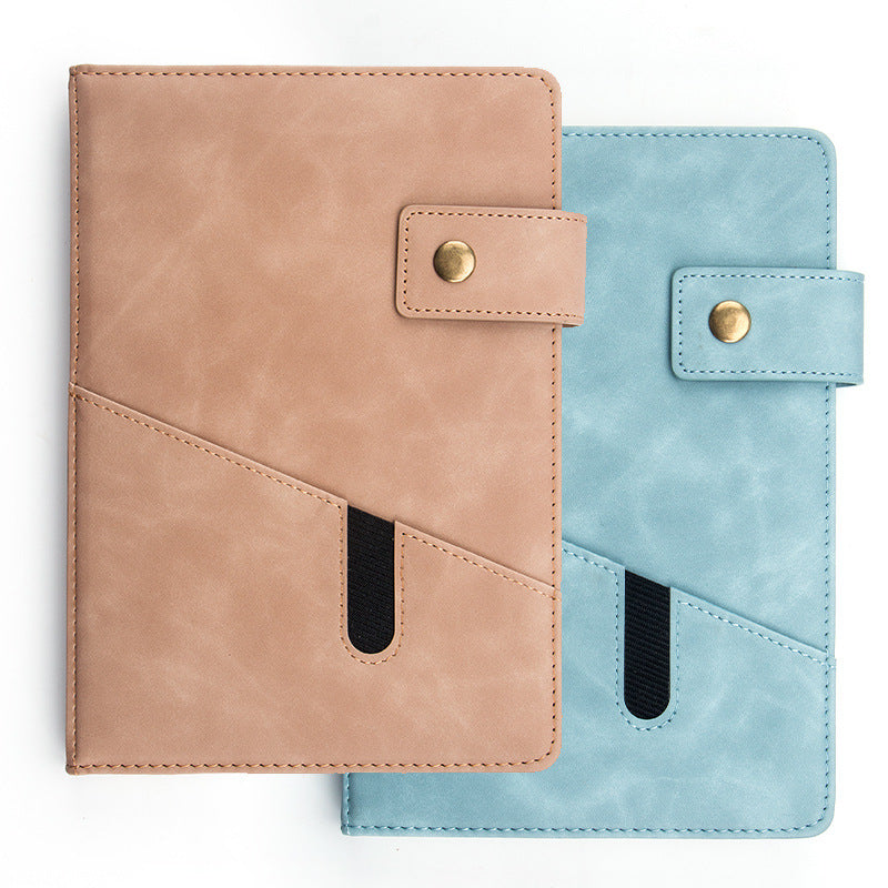 Custom Logo Copper Buckle Storage Clip Notebook | Premium Corporate Gifts and Custom Gifts