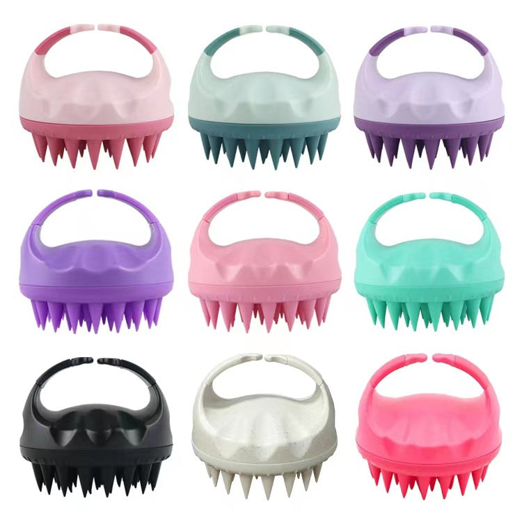 Custom Logo Hair Washing Artifact Massage Scalp Comb | Premium Corporate Gifts and Custom Gifts