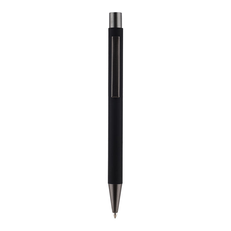 Custom Logo Metal Pressing Rubber Advertising Pen | Premium Corporate Gifts and Custom Gifts