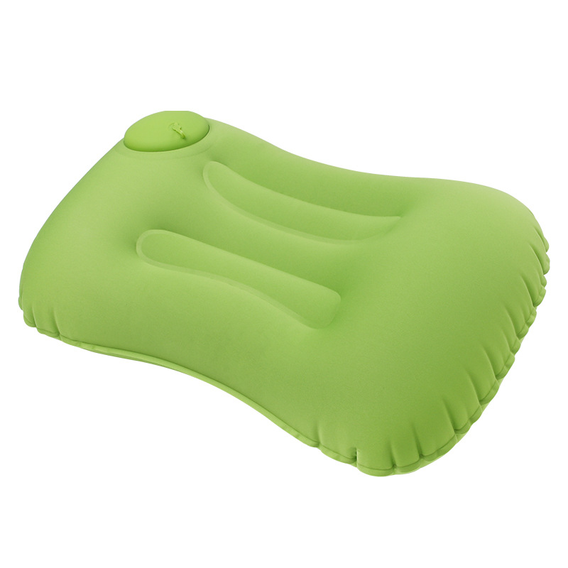 Custom Logo Press-type square inflatable neck pillow (milk shredded) | Premium Corporate Gifts and Custom Gifts