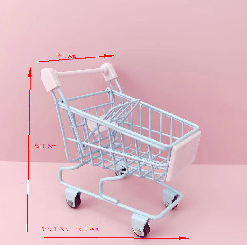 Custom Logo Mini Shopping Cart Cart Storage Accessories | Premium Corporate Gifts and Custom Gifts