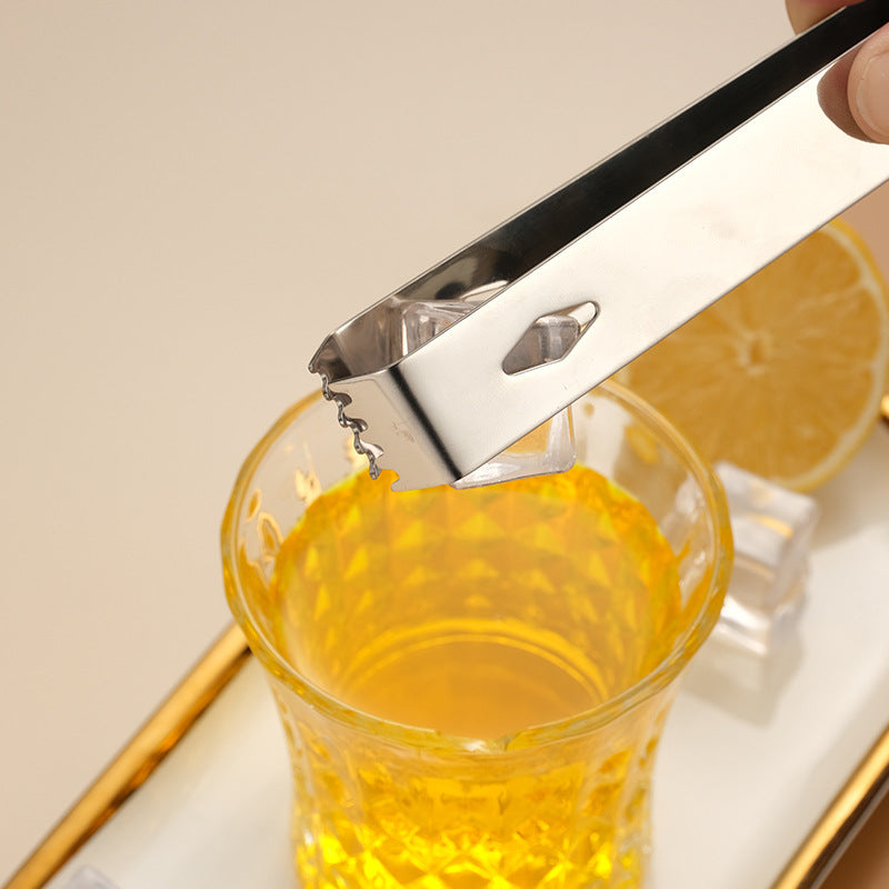 Custom Logo Non-slip stainless steel ice bucket ice cube clip | Premium Corporate Gifts and Custom Gifts