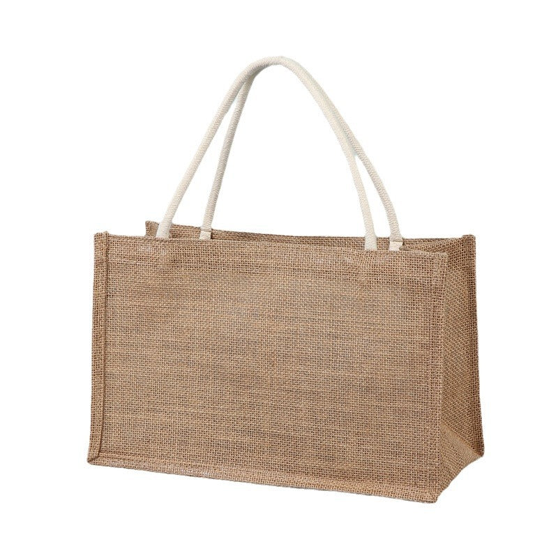 Custom Logo Vintage linen tote bag | Premium Corporate Gifts and Custom Gifts