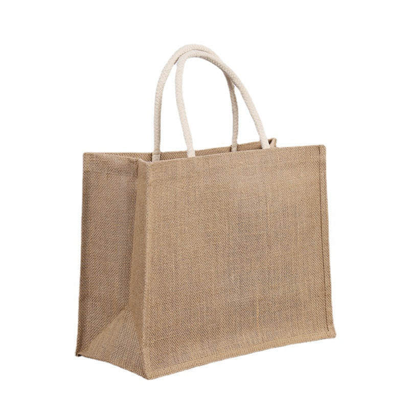 Custom Logo Vintage linen tote bag | Premium Corporate Gifts and Custom Gifts