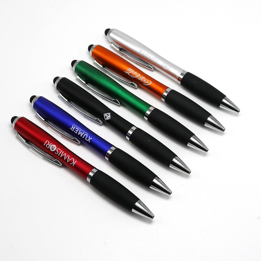 Custom Logo Sandblasting Bright Touch Advertising Ballpoint Pen | Premium Corporate Gifts and Custom Gifts