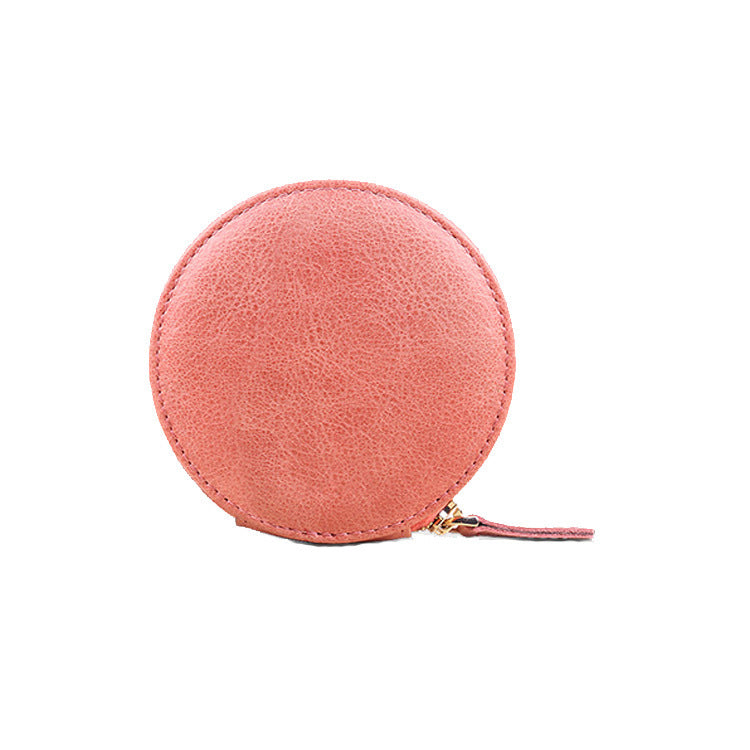 Custom Logo PU Leather Round Coin Purse | Premium Corporate Gifts and Custom Gifts