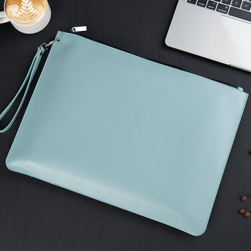 Custom Logo vintage leather tie document bag | Premium Corporate Gifts and Custom Gifts