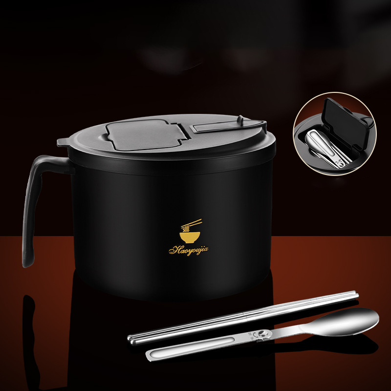 Custom Logo Large Capacity Instant Noodle Bowl | Premium Corporate Gifts and Custom Gifts