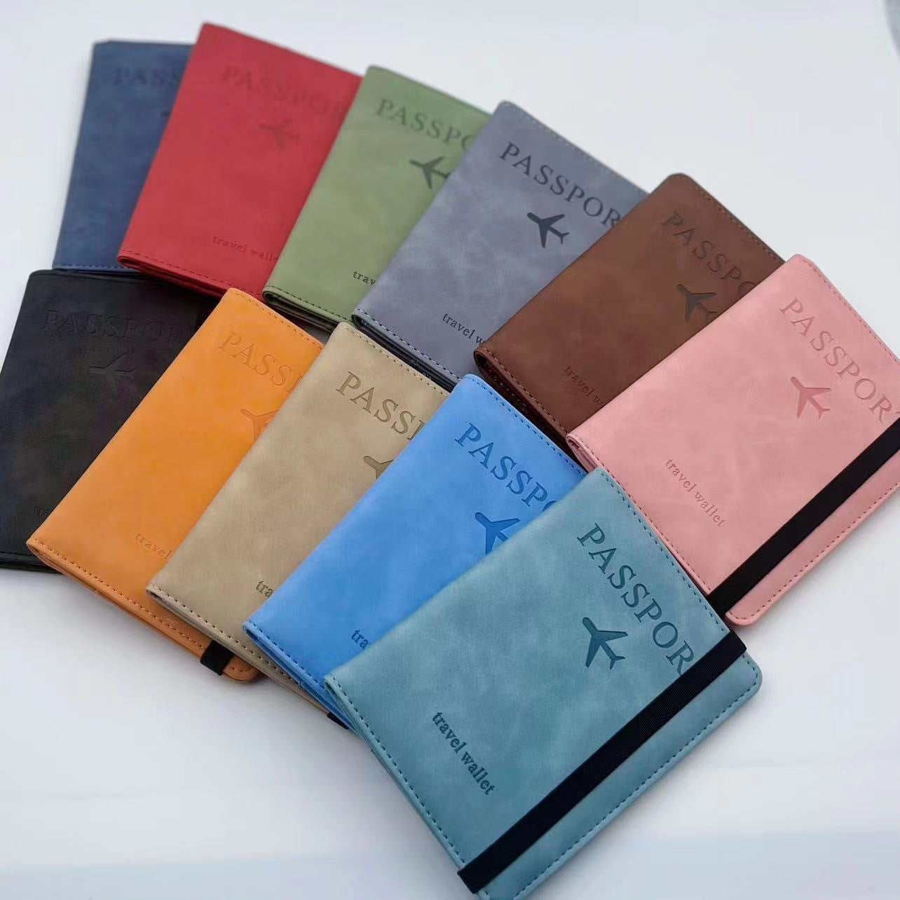 Custom Logo Textured side strap passport sleeve | Premium Corporate Gifts and Custom Gifts