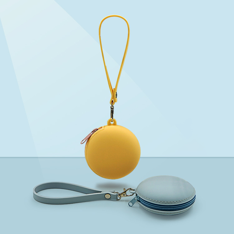 Custom Logo Round Lanyard Silicone Coin Purse | Premium Corporate Gifts and Custom Gifts