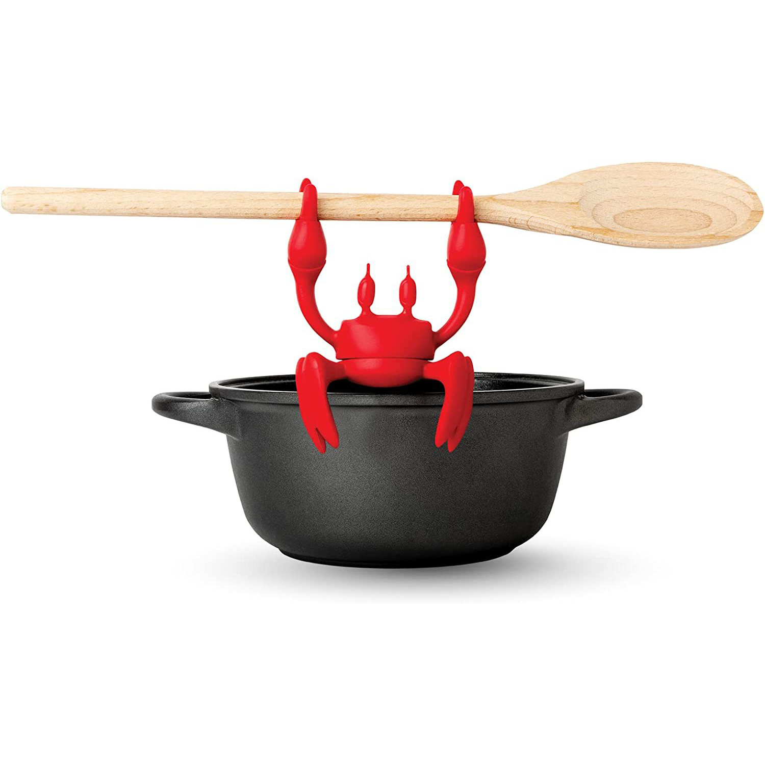 Custom Logo Crab-shaped silicone cutlery rack | Premium Corporate Gifts and Custom Gifts