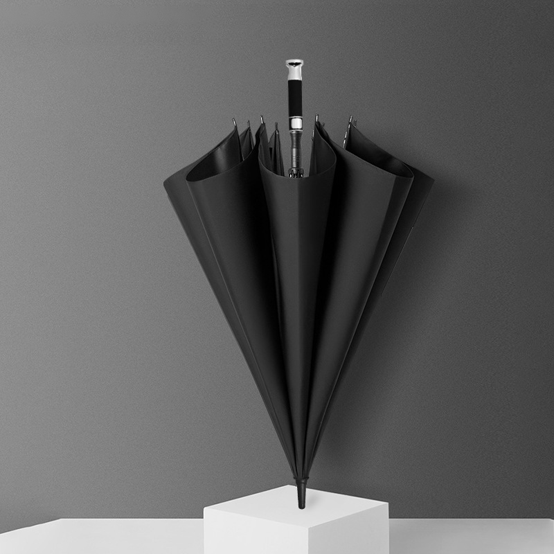 Custom Logo Fiber Long-handled Golf Umbrella | Premium Corporate Gifts and Custom Gifts