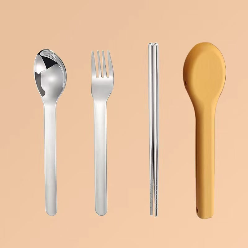 Custom Logo Creative Silicone Sleeve Convenient Tableware | Premium Corporate Gifts and Custom Gifts