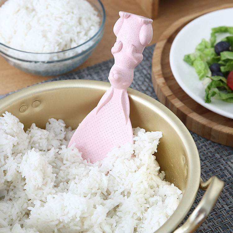 Custom Logo Upright animal-shaped rice spoon | Premium Corporate Gifts and Custom Gifts