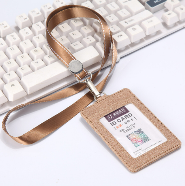 Custom Logo PU leather anti-theft buckle ID case | Premium Corporate Gifts and Custom Gifts