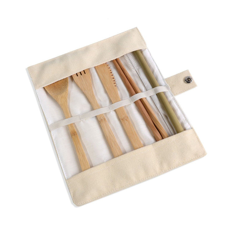 Custom Logo Japanese wooden tableware six-piece set | Premium Corporate Gifts and Custom Gifts