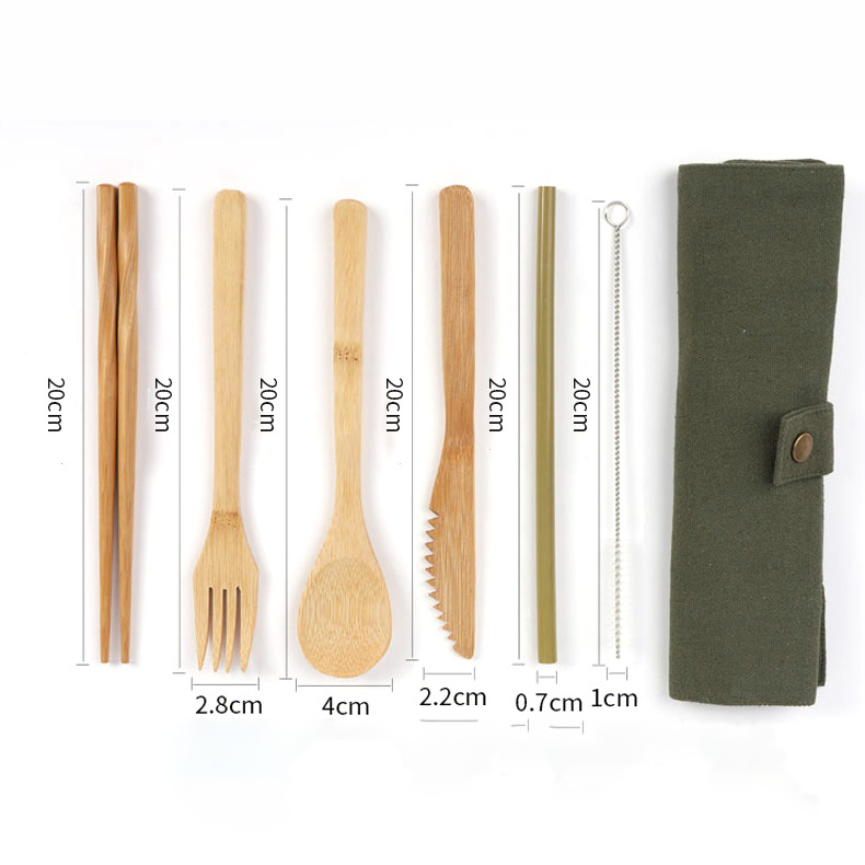 Custom Logo Japanese wooden tableware six-piece set | Premium Corporate Gifts and Custom Gifts