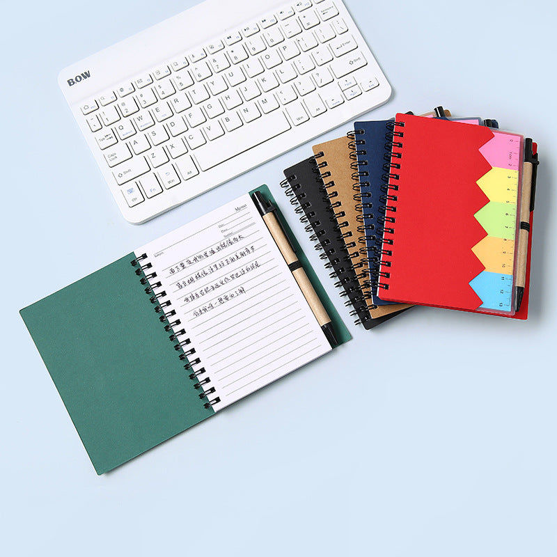 Custom Logo Office Small Ruler Post-it Notebook | Premium Corporate Gifts and Custom Gifts