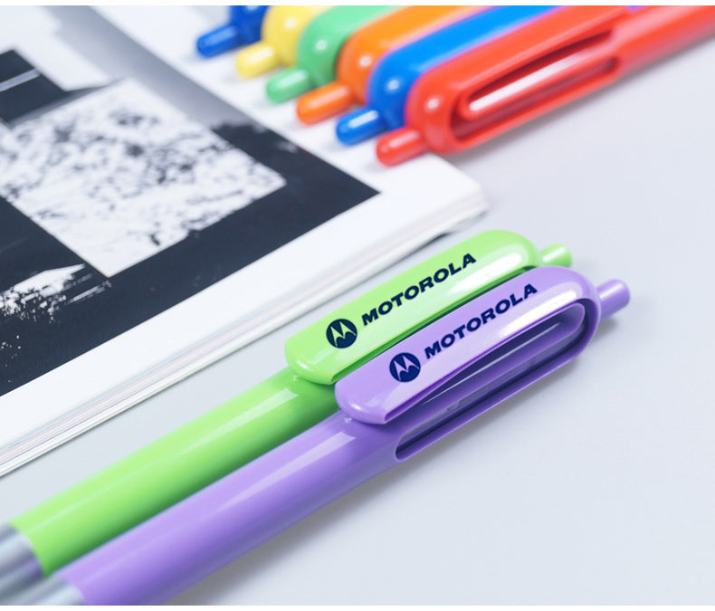 Custom Logo Rainbow color high-value ballpoint pen | Premium Corporate Gifts and Custom Gifts