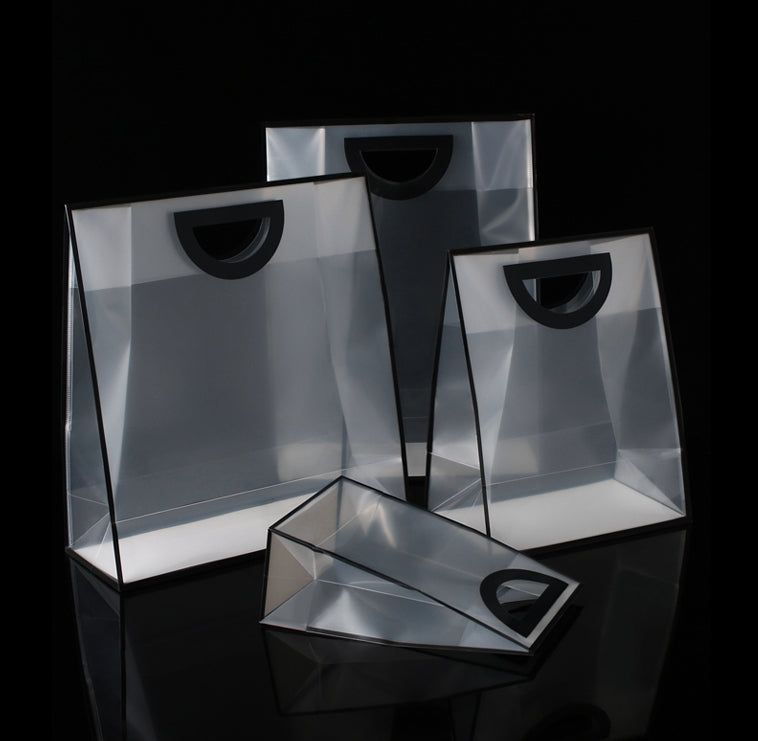 Custom Logo PVC Tote Gift Bag Square Bag | Premium Corporate Gifts and Custom Gifts